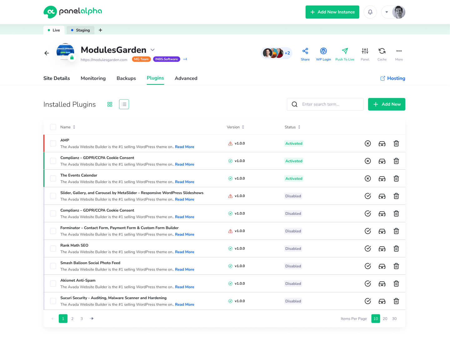 Panel Alpha - Quick Onboarding