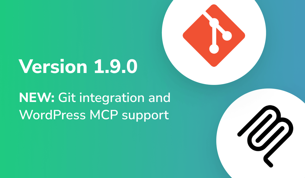 PanelAlpha v1.9.0 brings AI-ready WordPress automation and Git-based deployments